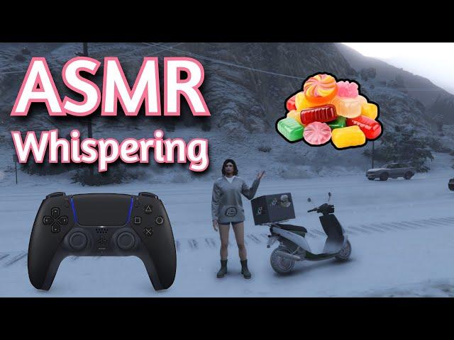 ASMR Gaming | GTA V HARD CANDY | Whispering + Controller Sounds 