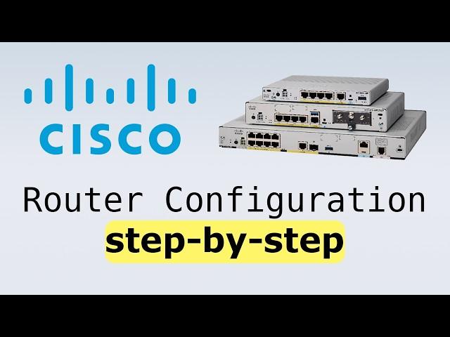 If you're wanting an easy way to configure Cisco routers from scratch, please watch this...