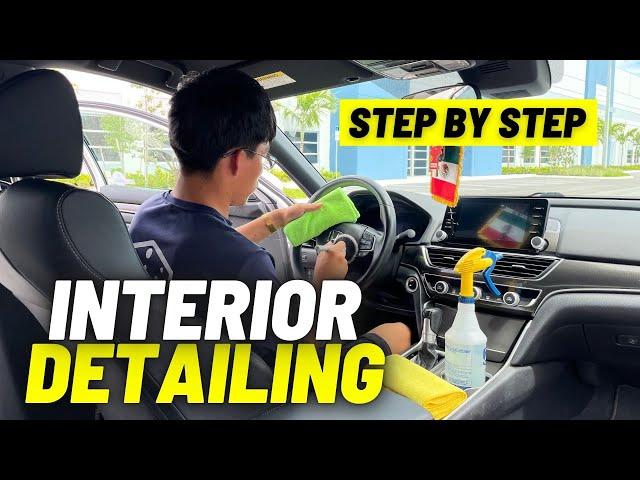 How To Clean and Detail Your Cars Interior (Guide) - Detailing Beyond Limits