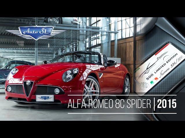 Alfa Romeo 8C Spider MY 2015 AutoSL GmbH Classic Remise Düsseldorf Yevgen Sokolovskiy