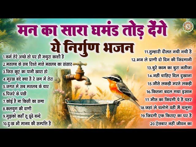 मन का सारा घमंड तोड़ देंगे ये निर्गुण भजन | Nonstop Nirgun Bhajan | Satsangi Bhajan 2025