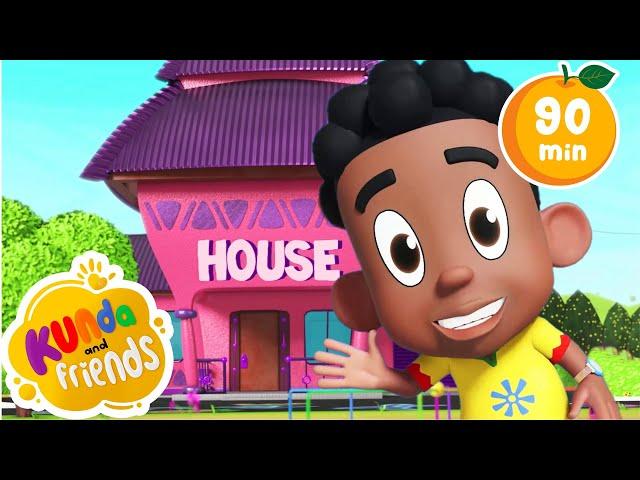 Fun and Educational Nursery Rhymes for Kids | Songs For Kids | Kids Cartoons | Kunda & Friends