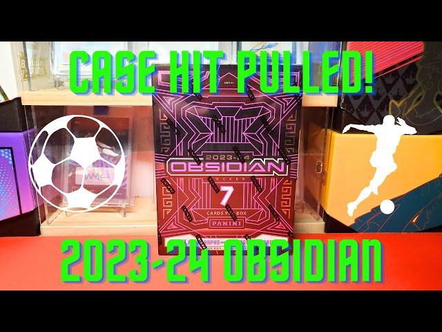 2023-24 Panini Obsidian Soccer Hobby Box Review