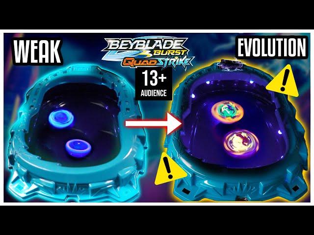 NEW Beyblade Burst QuadStrike Ultimate Light Ignite EVO CUSTOM STADIUM MOD