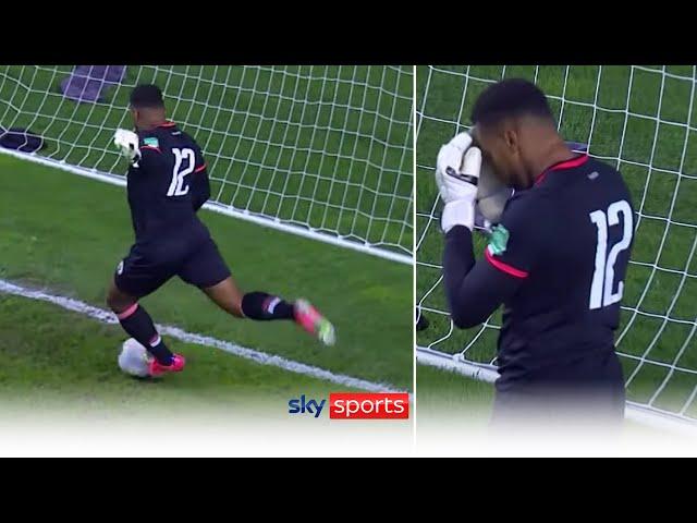 The CRAZIEST own goal ever?!  | Haiti’s goalkeeper hands Canada the lead after blunder!