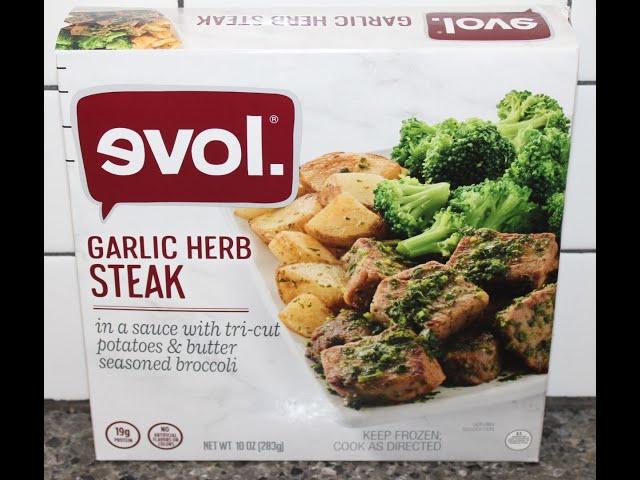 evol. Garlic Herb Steak Review