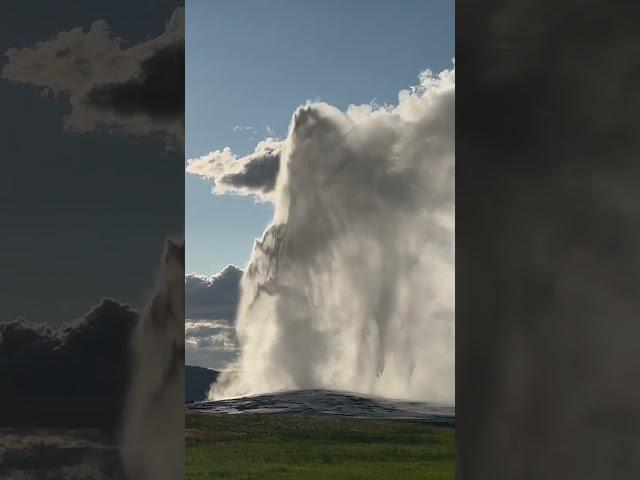 Yellowstone, Old Faithful! #yellowstone #nature #travel #yellowstonenps #nationalpark