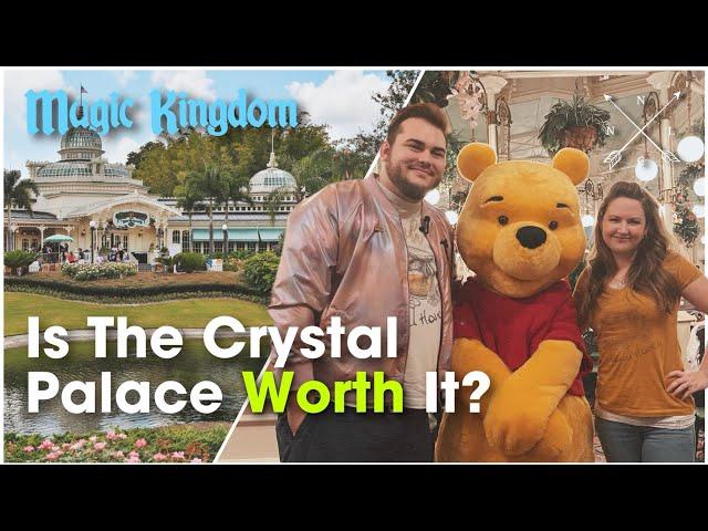 CRYSTAL PALACE at Magic Kingdom Review | Neverland Navigation Co. WDW VLOG