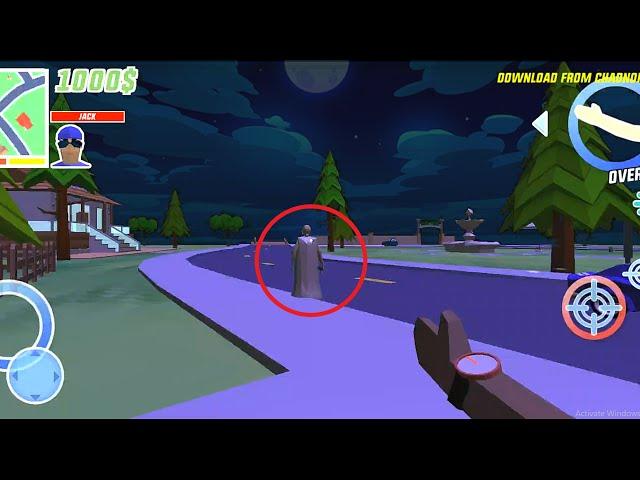 Granny Ghost Horror story  | Dude Theft Wars Funny Moments | Sasti Gta 5 | AbequGaming