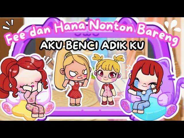 FEE DAN HANA NONTON BARENG "AKU BENCI ADIK KU" | GAME PAZU AVATAR WORLD