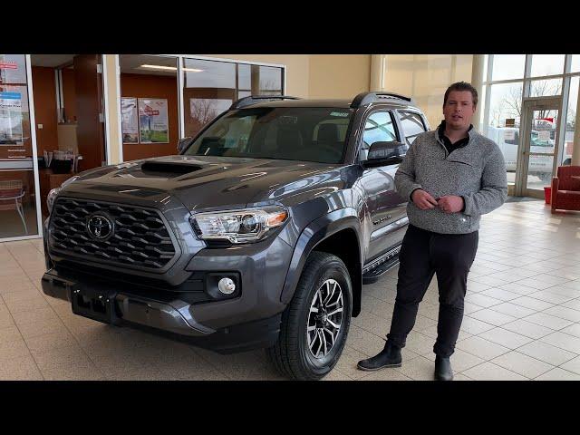 Check Out the 2022 Toyota Tacoma TRD Sport Premium at Stouffville Toyota!