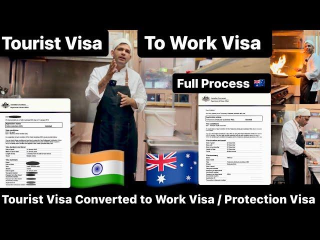 Australia tourist visa to work permit #touristvisa #australia