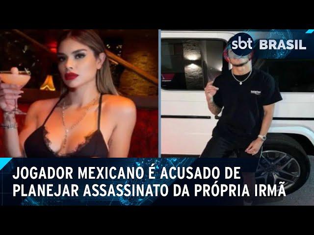 Mãe de jogador e apresentadora morta acusa atleta de planejar crime | SBT Brasil (05/07/24)