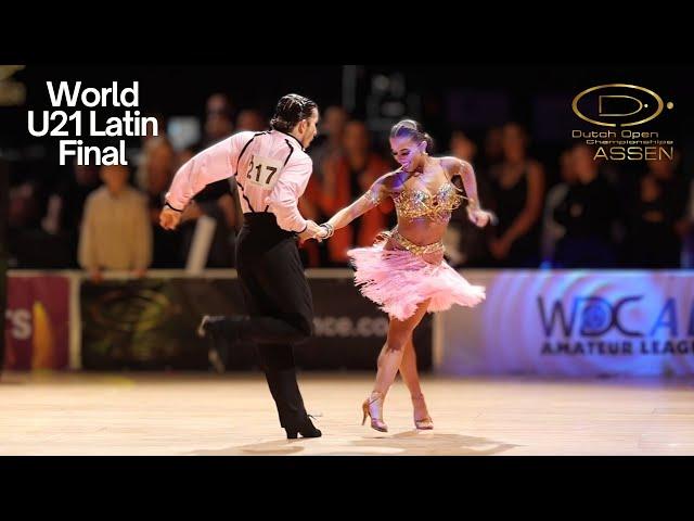 World Open U21 Latin Championship Dance Final | Dutch Open 2024