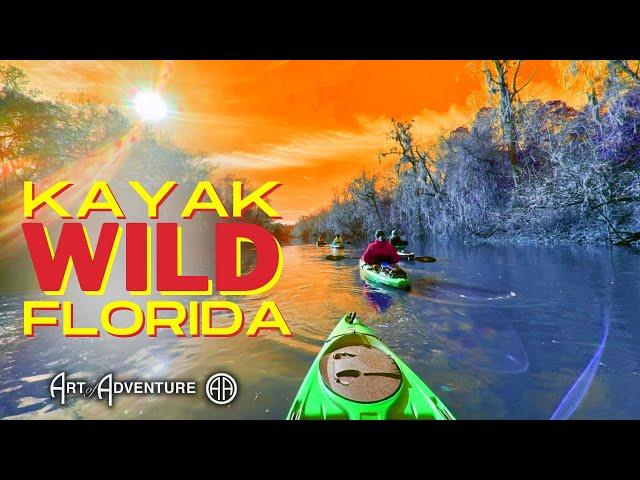 Kayak Wild Florida: rapids, hidden springs & caves along the Withlacoochee River!