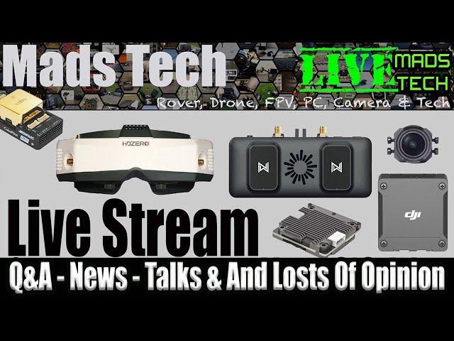 DJI O4 Lite Leaks - ExpressLRS Repeater - RM XR Receivers - FPV 2024 & I'm Excited About 2025 - Q&A