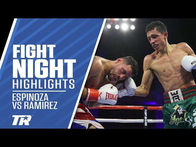Rafael Espinoza Upsets Robeisy Ramirez To Win World Title In Fight Of the Year | FIGHT HIGHLIGHTS