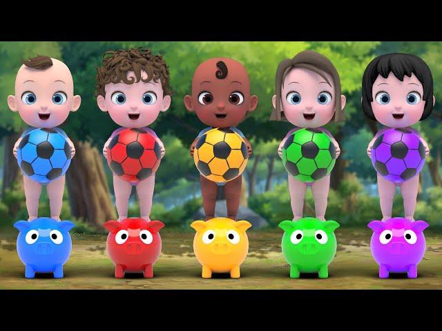 Nursery rhymes Learn Color with English Song 알록달록 컬러 사탕 영어동요 라임이와 영어 공부 해요!