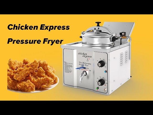 16L Electric Table Top Chicken Express Pressure Fryer Machine Broaster Superfryer pressure fryer