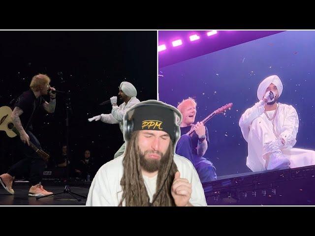 Ed Sheeran & Diljit Dosanjh - Shape of You x Naina | Rapper Reacts