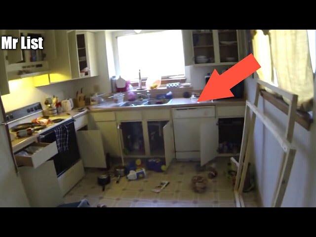 5 Creepy Poltergeists Caught On Tape | Mr. List