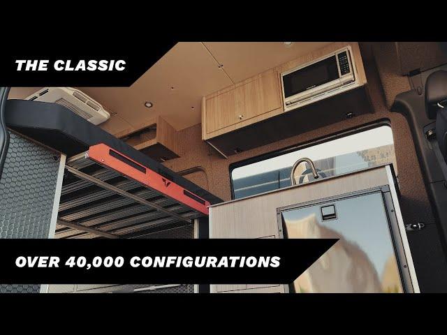 The Classic van conversion starts at $44,995 | Rugged, modular and versatile