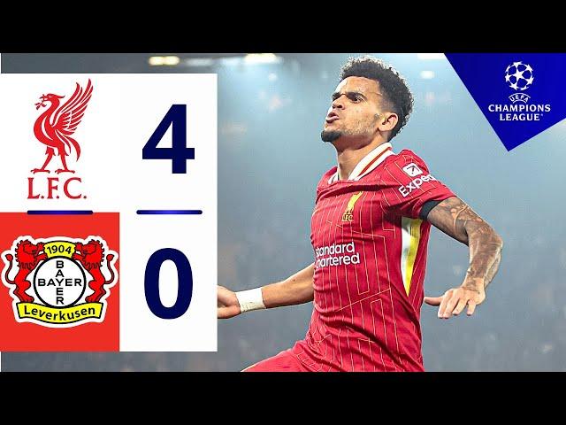 Liverpool vs Bayer Leverkusen (4-0) | All Goals & Extended Highlights |  Champions League 2024/25