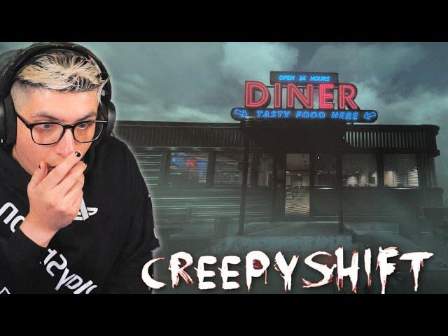 Working the night shift at a haunted diner | Creepyshift: Roadside Diner