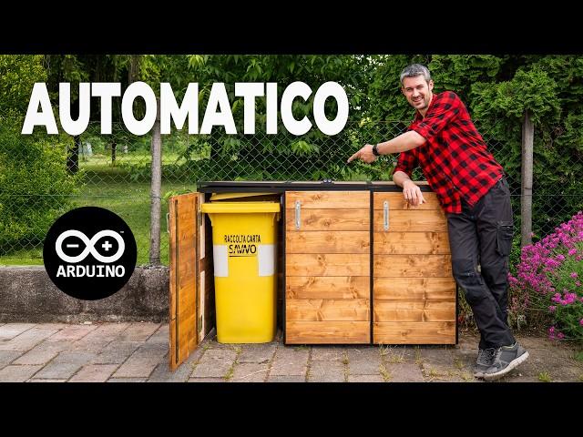 HO AUTOMATIZZATO I BIDONI DELLA RACCOLTA DIFFERENZIATA
