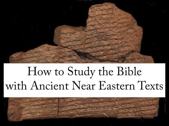 How to Study the Bible with Ancient Near Eastern Texts: The "Eridu Genesis" and the Book of Genesis