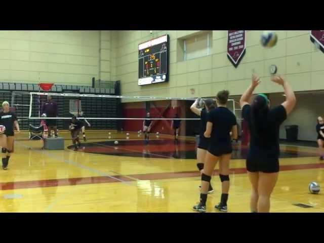 Serve, Dig, Pass - Serve Cross, Dig Line