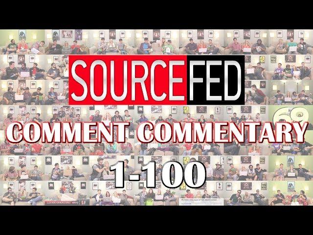 Funniest Moments of Sourcefed Comment Commentary First 100!