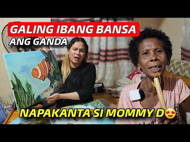 MOMMY DELIA NAPAKANTA SA TUWA SA IBINIGAY SA KANYA NG MGA SPONSORS