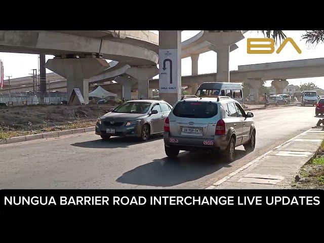 Progress Of Work: Nungua Barrier Road Interchange Progressing Steadily