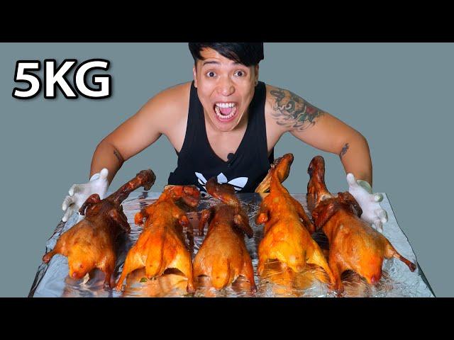 NTN - Thử Thách Ăn Hết 5 KG Vịt Quay (Eating 5 Roast Ducks Challenge)