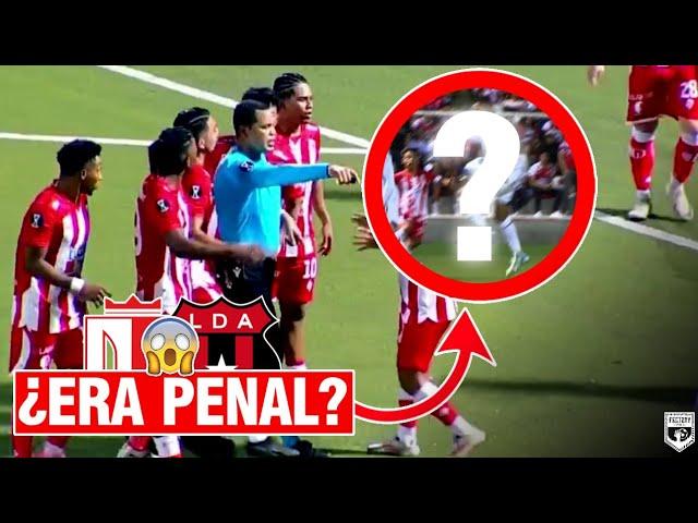  ESTE FUE EL PENAL POLÉMICO NO PITADO AL REAL ESTELÍ vs ALAJUELENSE EN LA COPA CENTROAMERICANA