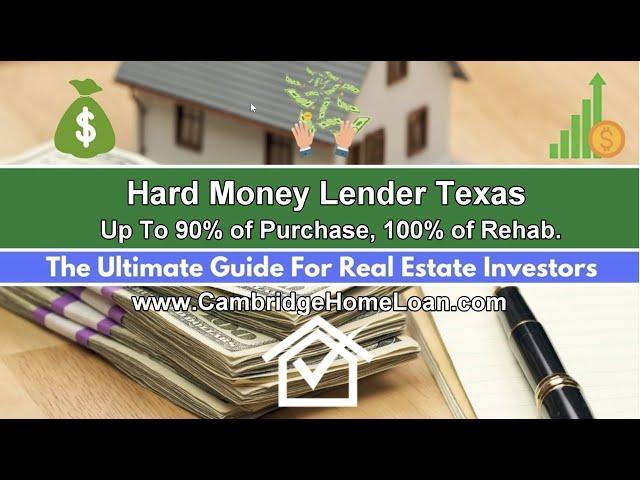 Best Hard Money Lender Texas