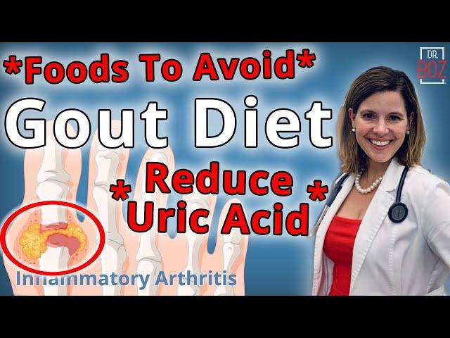 Best Gout Diet, What Causes Uric Acid & How to Reduce Uric Acid - Dr. Boz