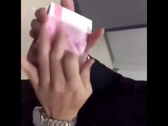 Китайский способ считать деньги -  The Chinese way of counting money