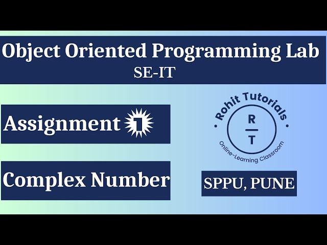 Pract 1: Classes & Objects in Java | Complex Number Arithmetic Operations using Java