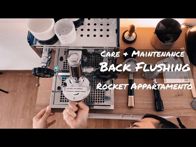 Back Flush Rocket Appartamento | Cleaning espresso machine |