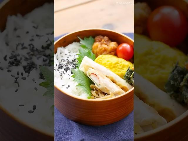 【お弁当のおかずにも！】カニカマチーズの大葉巻き餃子