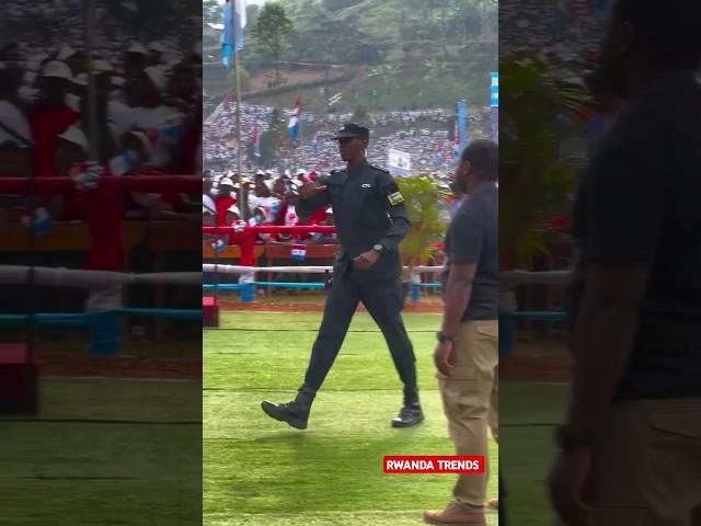 Afande IAN KAGAME On duty️ Gakenke #paulkagame #presidentkagame #angekagame #rwandatrends