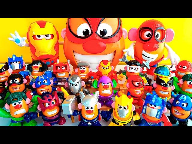 Mr Potato Head Collection Marvel Avengers y Transformers Señor Patata Marvel Heroes