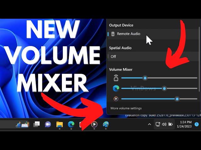 How to Enable New Volume Mixer & Output Settings in Windows 11 - 25281