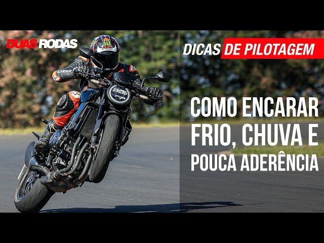 DICAS DE PILOTAGEM: COMO ENCARAR E PREPARAR A MOTO PARA O FRIO, A CHUVA E PISO COM POUCA ADERÊNCIA