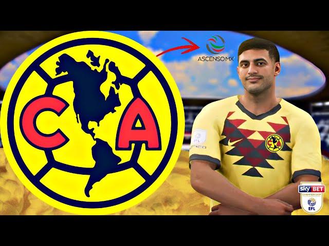 El CLUB AMÉRICA a 2a DIVISIÓN