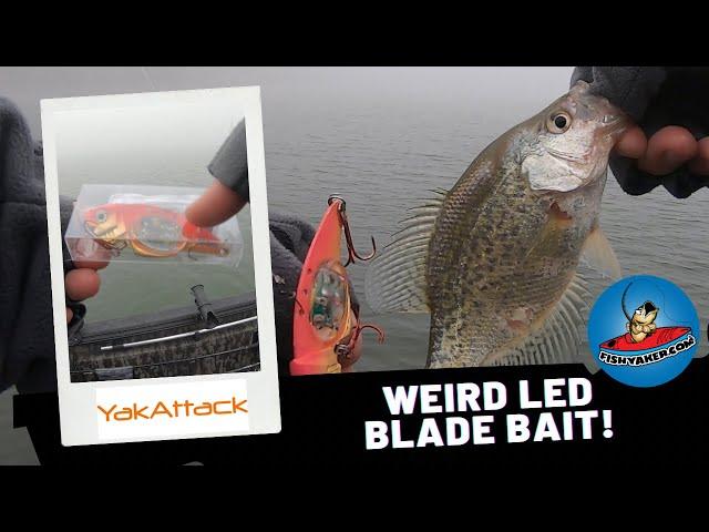 Catching Fish on a Crazy Chinese LED Lure! #fishing #crappie #fishingvideo