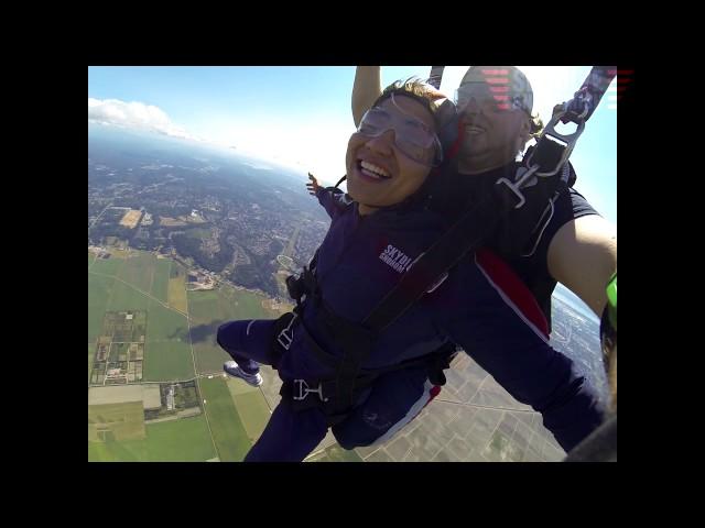 Zihan Chen's Tandem skydive!