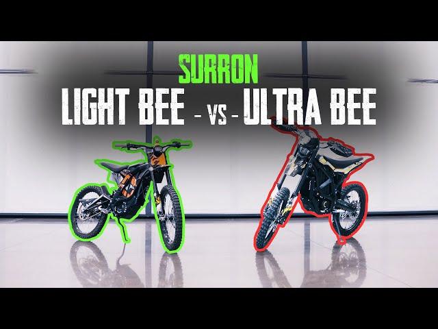 2024 Surron Light Bee vs Ultra Bee: Which Electric Dirt Bike is Better for YOU?